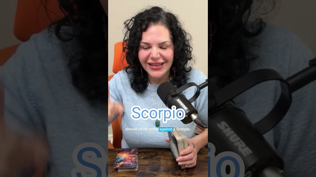 No momento, você está visualizando Never Cross a Scorpio! #tarot #scorpio #shorts