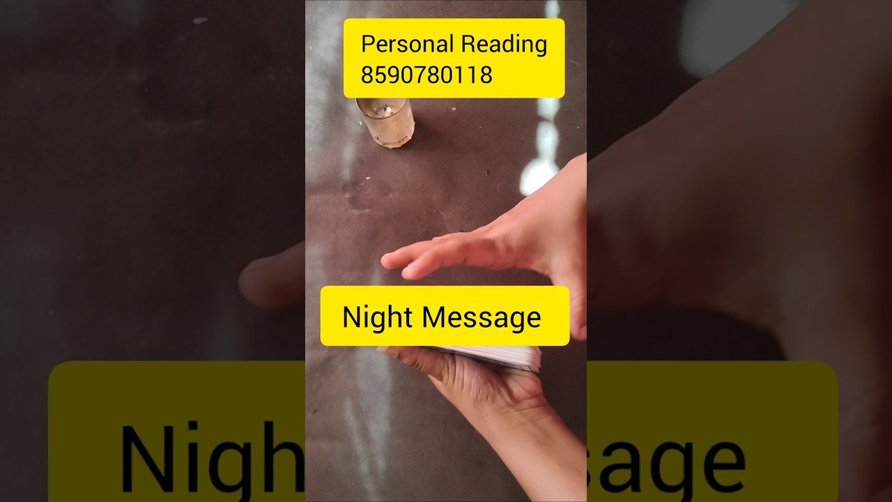No momento, você está visualizando Night Message 🙏#timelessreading #tarot #weeklyguidedmessages #collectivereading