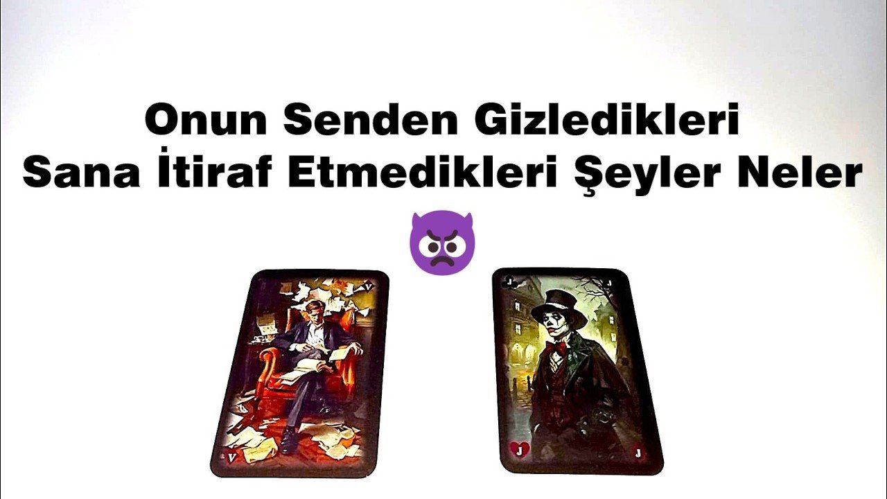 No momento, você está visualizando Onun Senden Gizlediği/İtiraf Etmediği Şeyler Neler 👿 Deste Seç 👿