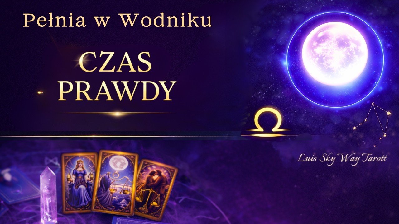 No momento, você está visualizando PEŁNIA W WADZE 🌕⚖️ CZAS PRAWDY W RELACJACH | Co się domyka i ujawnia? | TAROT