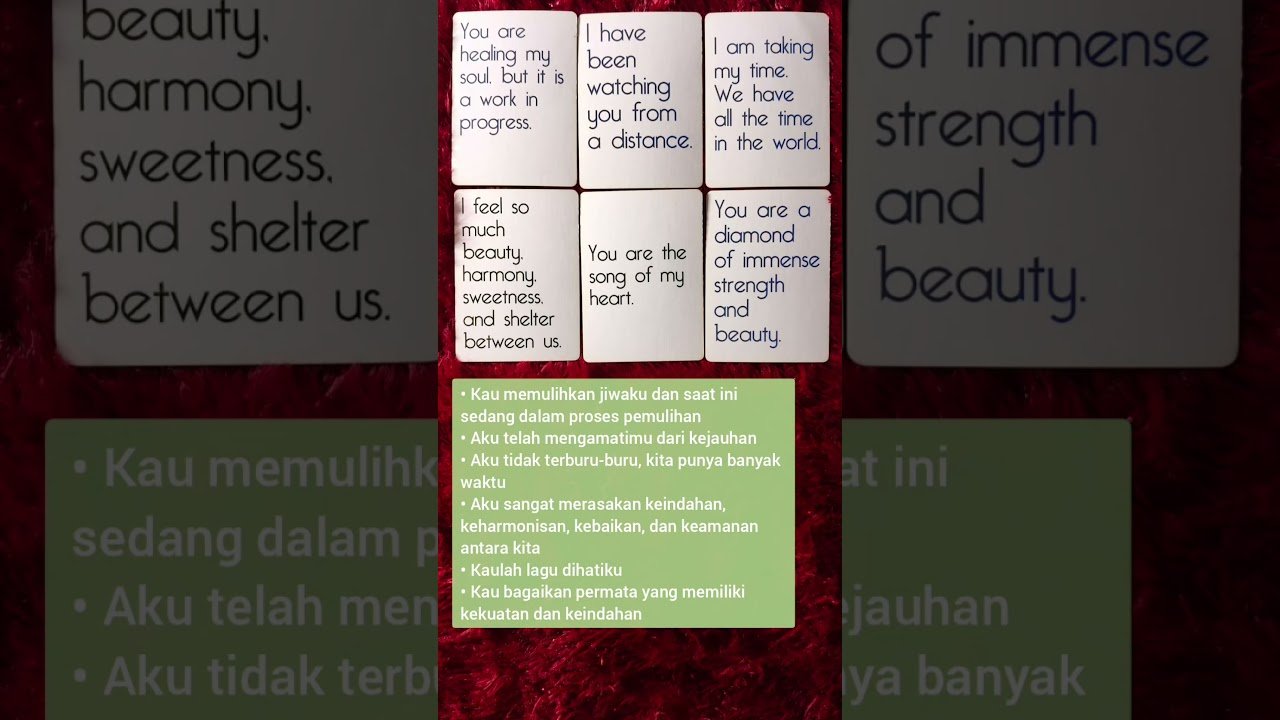 No momento, você está visualizando Pesan darinya untukmu 💌 #tarot #timeless #tarotreading