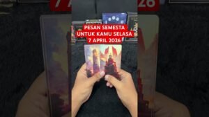 Leia mais sobre o artigo PESAN SEMESTA UNTUK KAMU SELASA 7 APRIL 2026 #tarot #tarotreading