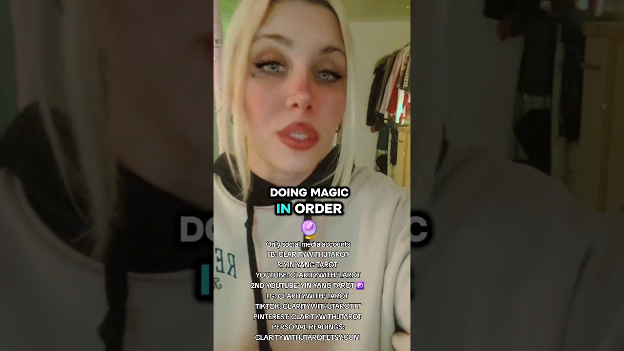 No momento, você está visualizando PPL THINK YOU DO MAGIC TO DRAW PPL TOWARDS U  #tarot #chosenones #shorts