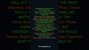 Leia mais sobre o artigo Proof These Zodiac Signs Are Too Real to Be Fake 💯 #zodiac #zodiacsigns #astrology #horoscope #tarot