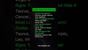 Leia mais sobre o artigo Ranked: Zodiac Signs Who Pretend To Be Something #zodiac #zodiacsigns #astrology #horoscope #tarot
