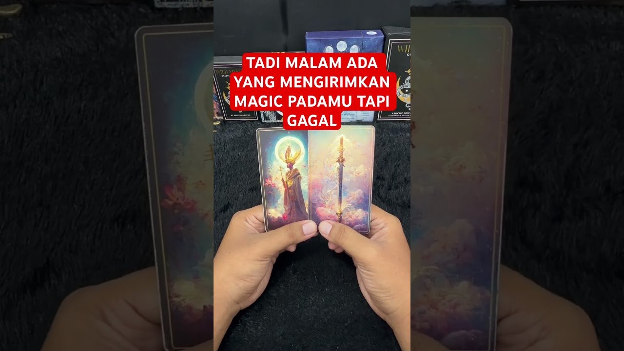 No momento, você está visualizando TADI MALAM ADA YANG MENGIRIMKAN MAGIC PADAMU TAPI GAGAL #tarot #tarotreading