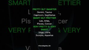Leia mais sobre o artigo The Most Pretty & Smart Zodiac Signs #zodiac #zodiacsigns #astrology #horoscope #tarot