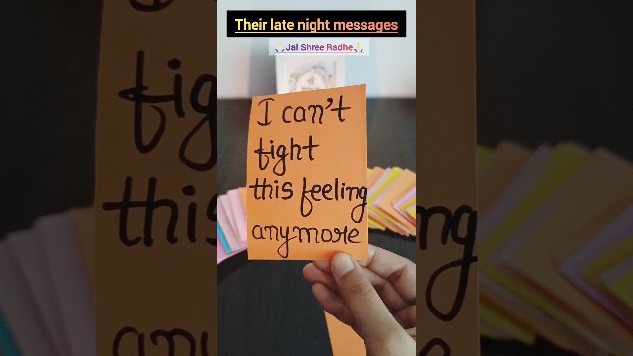 No momento, você está visualizando Their late night messages #love #lovemessage #shortsviral #shortsfeed #tarot #shorts #trending