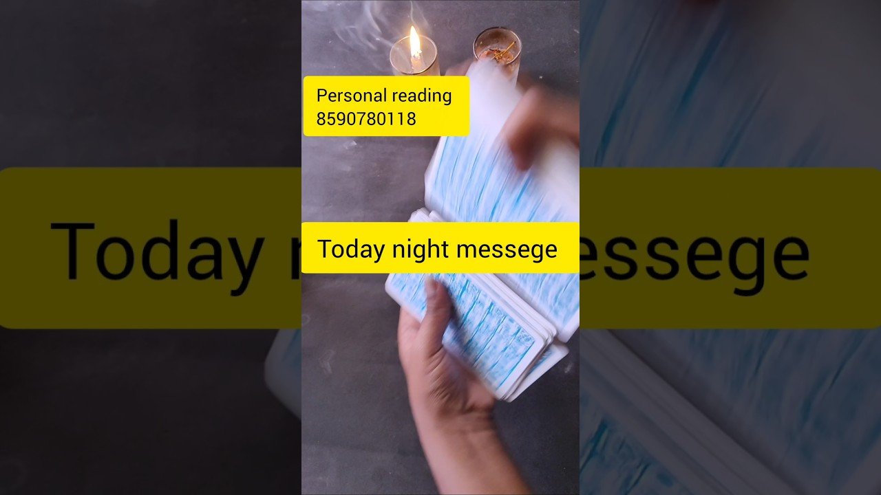 No momento, você está visualizando Today Night messege 🙏#timelessreading #collectivereading #tarot #generalreading