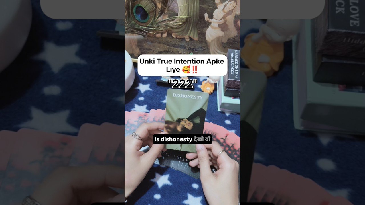 No momento, você está visualizando Unki True Intention Apke Liye 🥰‼️#shorts #ytshorts #tarot