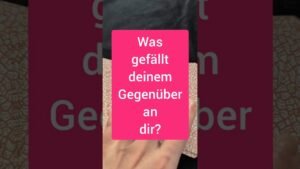 Leia mais sobre o artigo Was gefällt deinem Gegenüber an dir? #tarot #orakelheute #liebe #exzurück