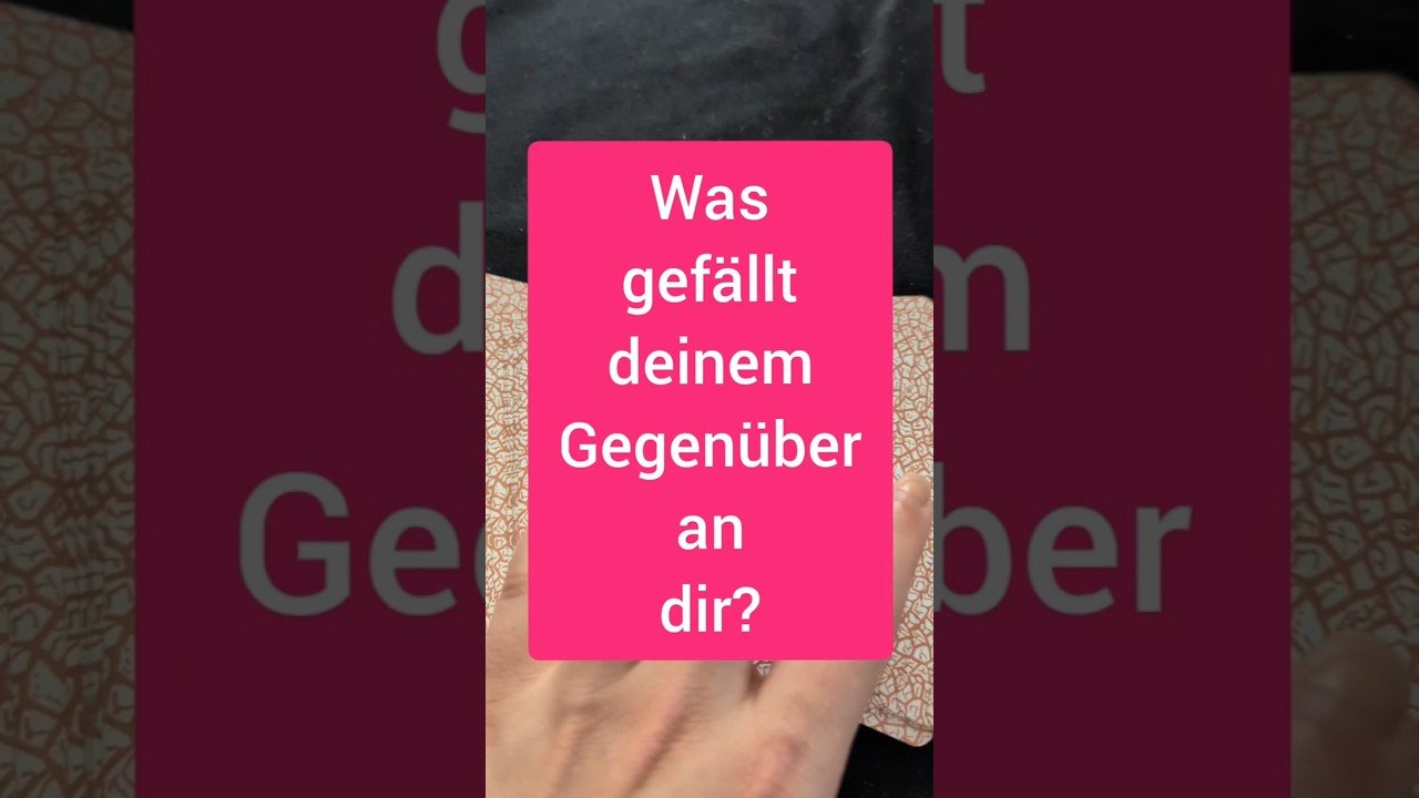 No momento, você está visualizando Was gefällt deinem Gegenüber an dir? #tarot #orakelheute #liebe #exzurück