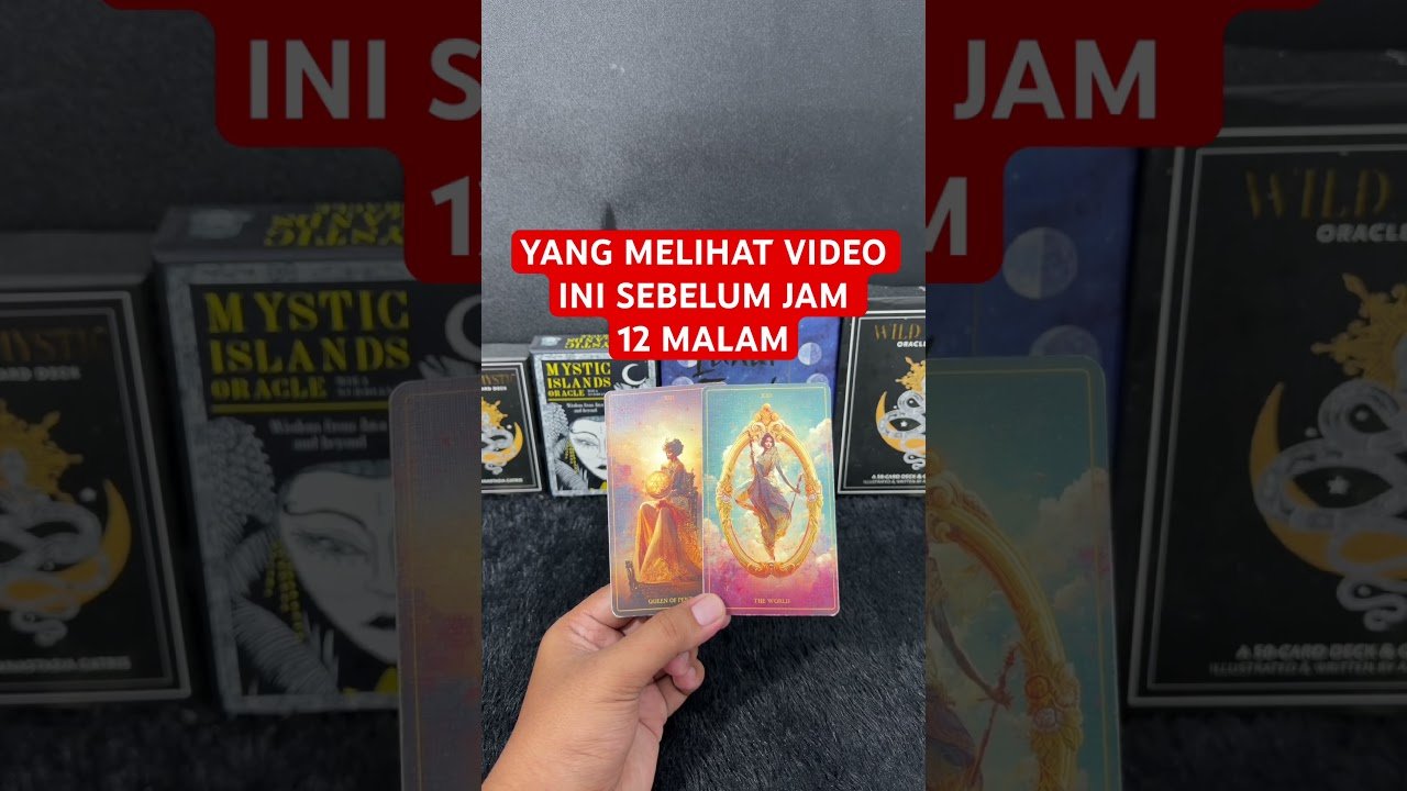 No momento, você está visualizando YANG MELIHAT VIDEO INI SEBELUM JAM 12 MALAM #tarot #tarotreading