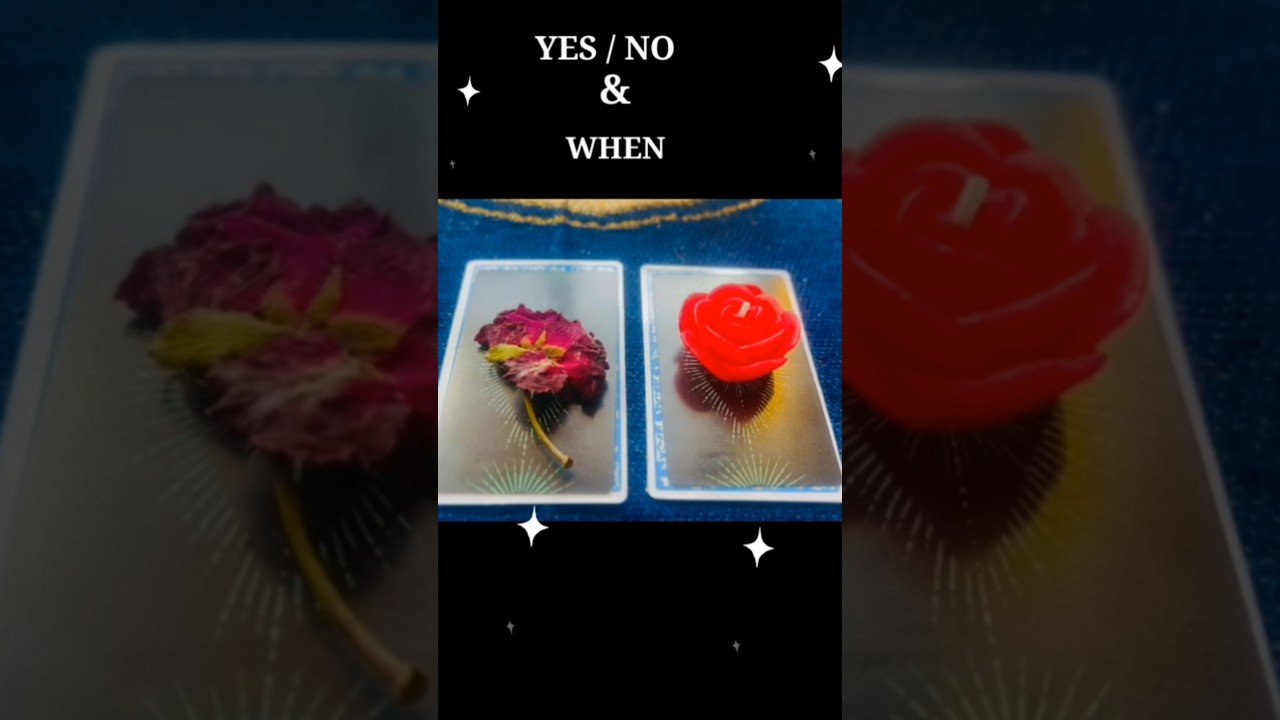 Leia mais sobre o artigo YES – NO Reading 🙂🙂♥️/😭😰#tarot #tarotreading #yesnomaybe #shorts #shorts