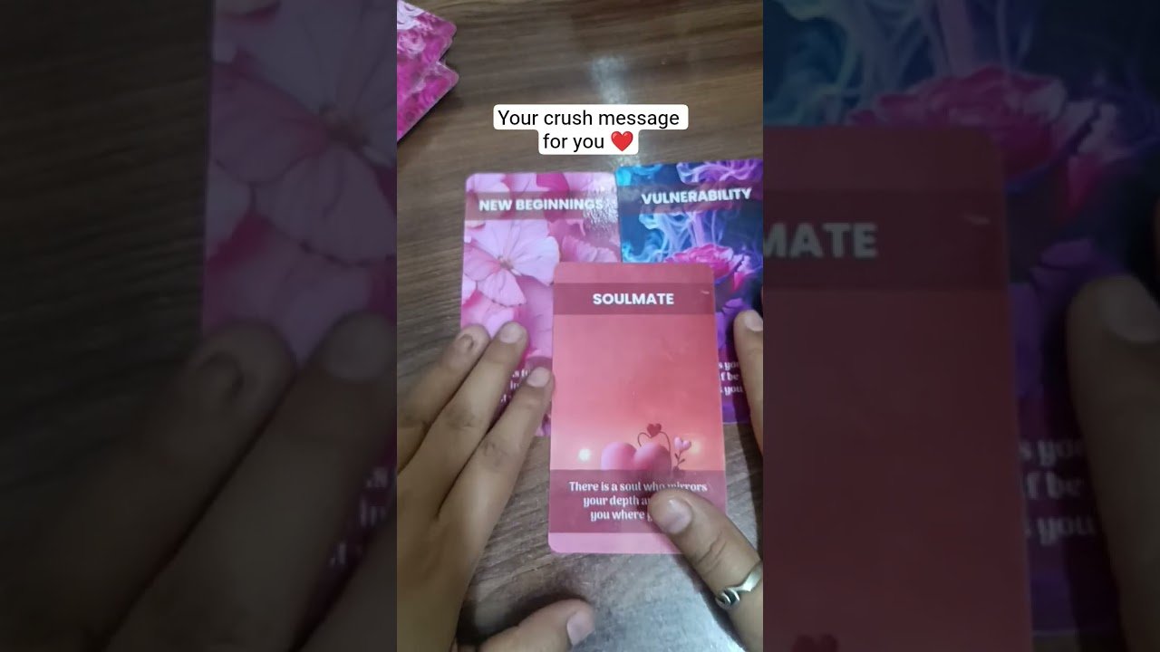 No momento, você está visualizando Your crush message for you ❤️ #tarot #crush