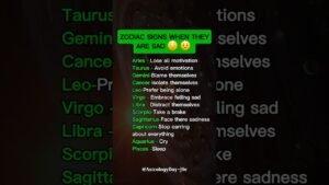 Leia mais sobre o artigo Zodiac Signs Reactions: The Sadness Edition #zodiac #astrology #horoscope #tarot