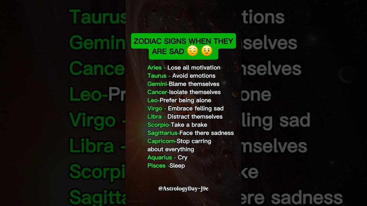 No momento, você está visualizando Zodiac Signs Reactions: The Sadness Edition #zodiac #astrology #horoscope #tarot