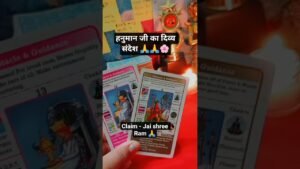 Leia mais sobre o artigo हनुमान जी का दिव्य संदेश 🙏🌸#shorts #tarot #youtubeshorts#hanumanji@TarotwithJ799