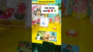 Leia mais sobre o artigo তার মনের কথা🌹♥️🌿 #tarot #tarotshorts #banglatarot #soulmate #tarot #love ‎@tarot_guide_rituparna