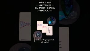Leia mais sobre o artigo ☄ IMPULS VOM UNIVERSUM 📣 NERVEN • HAGALAZ • #tarot #rune #orakel ☉