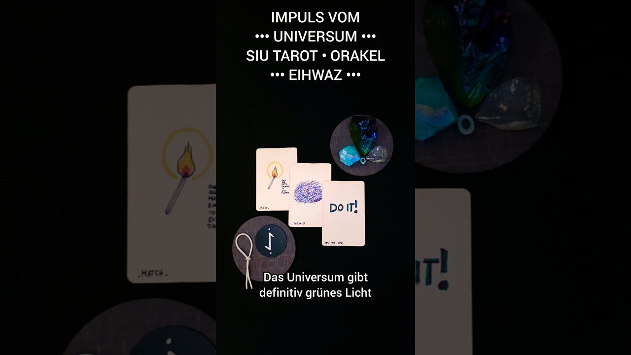 No momento, você está visualizando ☄ IMPULS VOM UNIVERSUM 📣 WEG GENOMMEN • EIHWAZ • #tarot #rune #orakel ☉