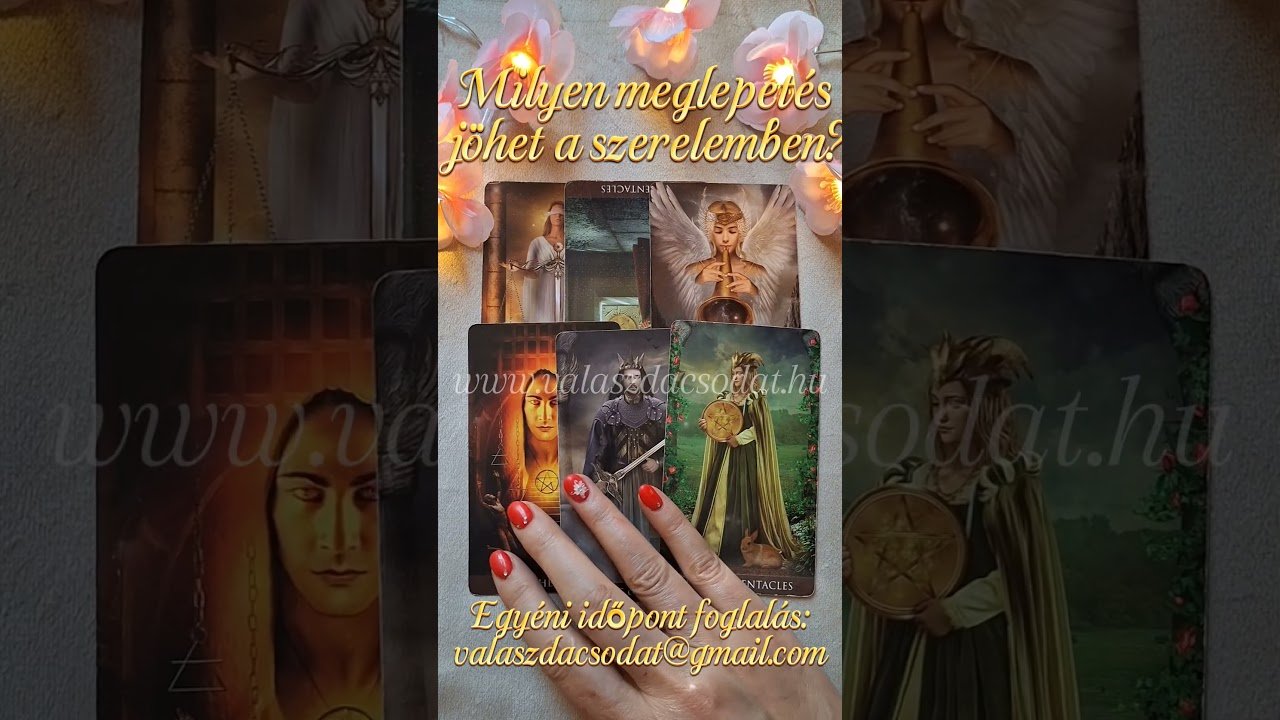No momento, você está visualizando 💖💝 Milyen meglepetés jöhet a szerelemben? 🌹 Mit mutat a Tarot kártya? 💞🌸 #szerelmiüzenet #tarot