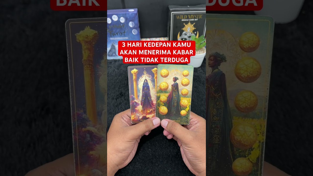 No momento, você está visualizando 3 HARI KEDEPAN KAMU AKAN MENERIMA KABAR BAIK TIDAK TERDUGA #tarot #tarotreading