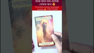 Leia mais sobre o artigo আজ রাতে তার মেসেজ তোমার জন্য 😍 #currentfeelings #tarot #bengalitarotreading #soulfamily #shortsvedio