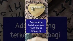 Leia mais sobre o artigo Ada doa yang terkabulkan bagi yang lahir di tanggal ini 🍀 #tarot #gemintangtarot