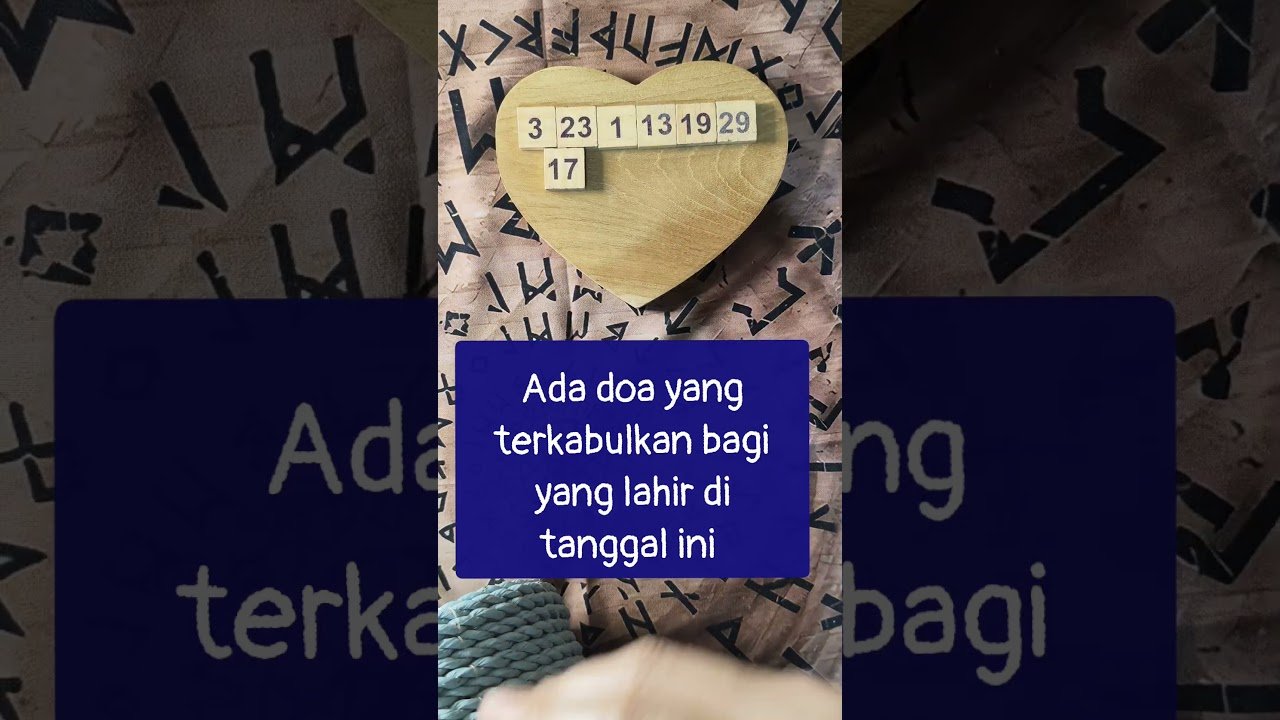 No momento, você está visualizando Ada doa yang terkabulkan bagi yang lahir di tanggal ini 🍀 #tarot #gemintangtarot