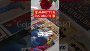 Leia mais sobre o artigo Ammette il suo Amore per te #tarocchi #shorts #tarot #goldunicornart