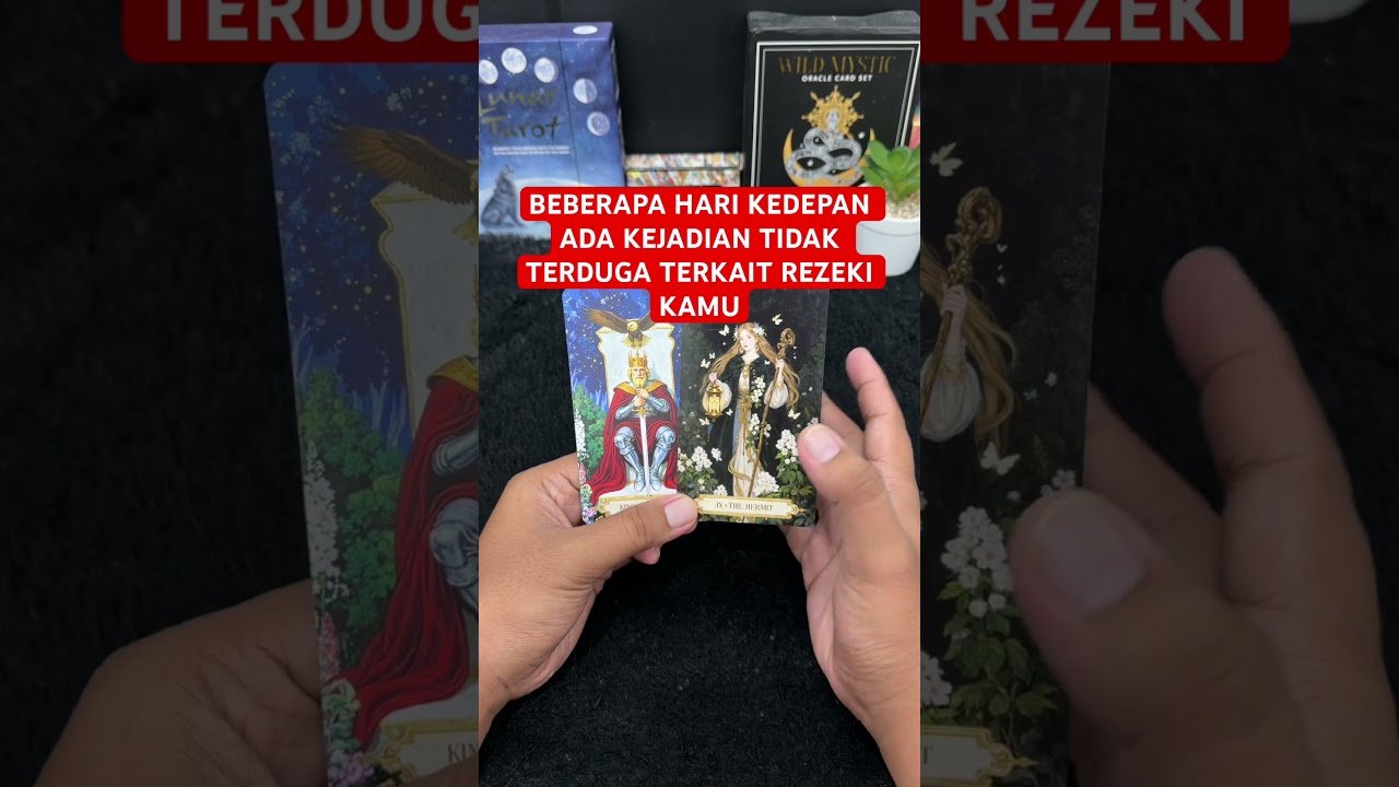 No momento, você está visualizando BEBERAPA HARI KEDEPAN ADA KEJADIAN TIDAK TERDUGA TERKAIT REZEKI KAMU #tarot #tarotreading