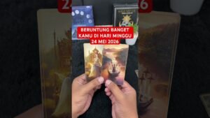 Leia mais sobre o artigo BERUNTUNG BANGET KAMU DI HARI MINGGU 24 MEI 2026 #tarot #tarotreading