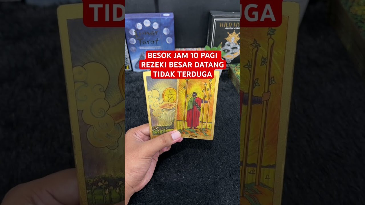 No momento, você está visualizando BESOK JAM 10 PAGI REZEKI BESAR DATANG TIDAK TERDUGA #tarot #tarotreading