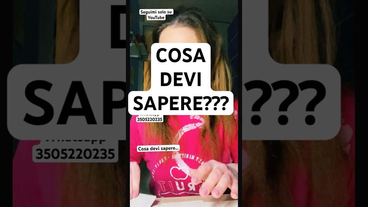 No momento, você está visualizando Cosa devi sapere? #tarot #tarocchi #perte #tarot #tarocchi #tarocchi #tarot #tarot #tarot #tarocchi