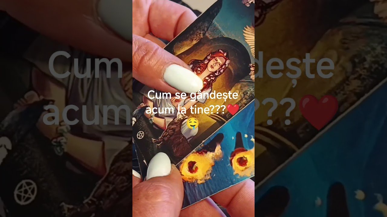 No momento, você está visualizando CUM SE GÂNDEȘTE ACUM LA TINE?❤️🤤 #iubire #tarot #destin #love