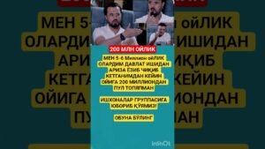 Leia mais sobre o artigo СЎНГГИ ХАБАРЛАР: Куннинг асосий воқеалари #rek #tezkunda #tezkor #ibrat #azob #tarot