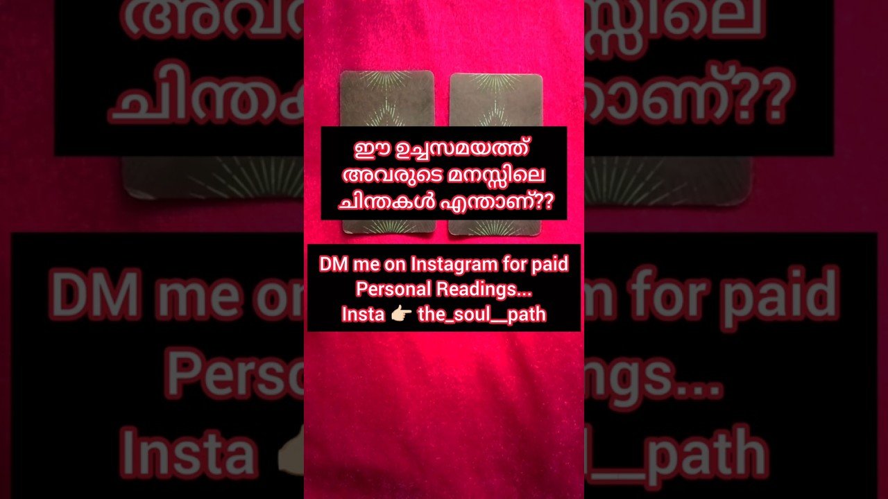 No momento, você está visualizando DM me on Instagram for PAID Personal Readings✨..#reunion #homepage #tarot #thesoulpath