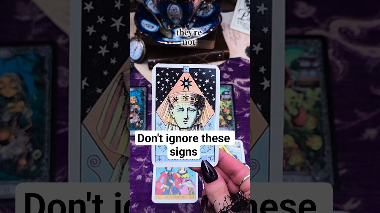 No momento, você está visualizando Don’t ignore these signs #tarot #tarotreading #fortunetelling