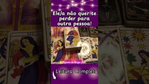 Leia mais sobre o artigo Ele/a não quer te perder para outra pessoa! #tarot  #taro #amor #relacionamento #mensagem