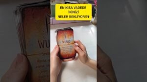 Leia mais sobre o artigo EN KISA VADEDE AKLINDAKİ KİŞİYLE NELER OLABİLİR ⁉️❣️ #tarot #tarotreading
