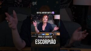 Leia mais sobre o artigo ESCORPIÃO Essas datas são cruciais para você #tarot #signos
