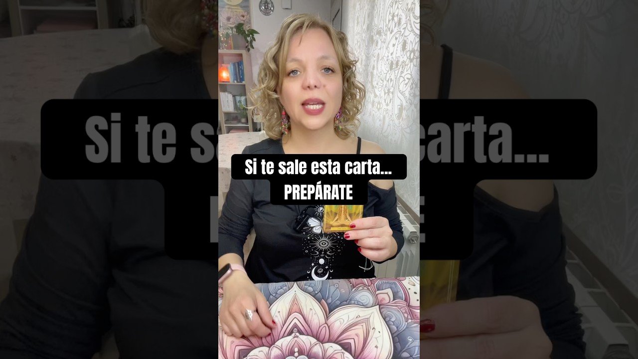 No momento, você está visualizando 💫Esta carta anuncia un cambio REAL💫el TAROT te confirma algo muy fuerte💫 #tarot #lecturacartas