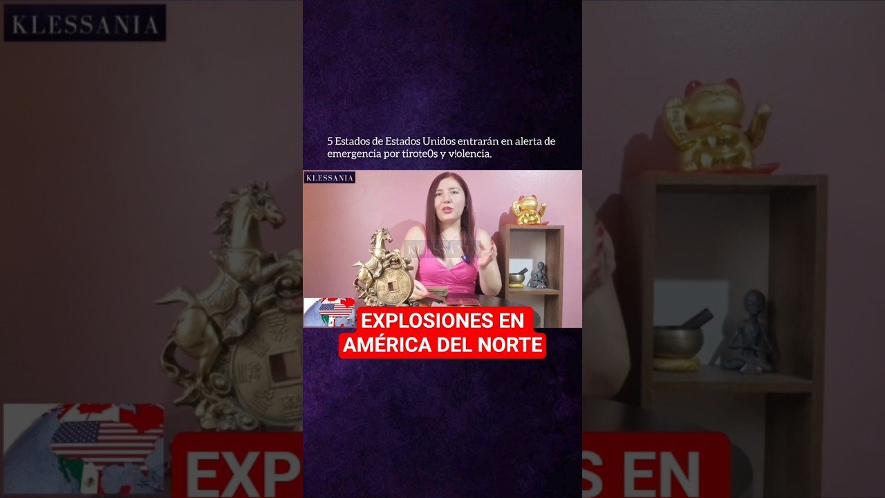 No momento, você está visualizando EXPLOSIONES Y EMERGENCIA EN AMÉRICA DEL NORTE #fyp #parati #viral #tarot #predicciones #foryou