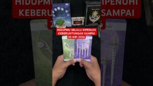 Leia mais sobre o artigo HIDUPMU SELALU DIPENUHI KEBERUNTUNGAN SAMPAI 20 MEI 2026 #tarot #tarotreading