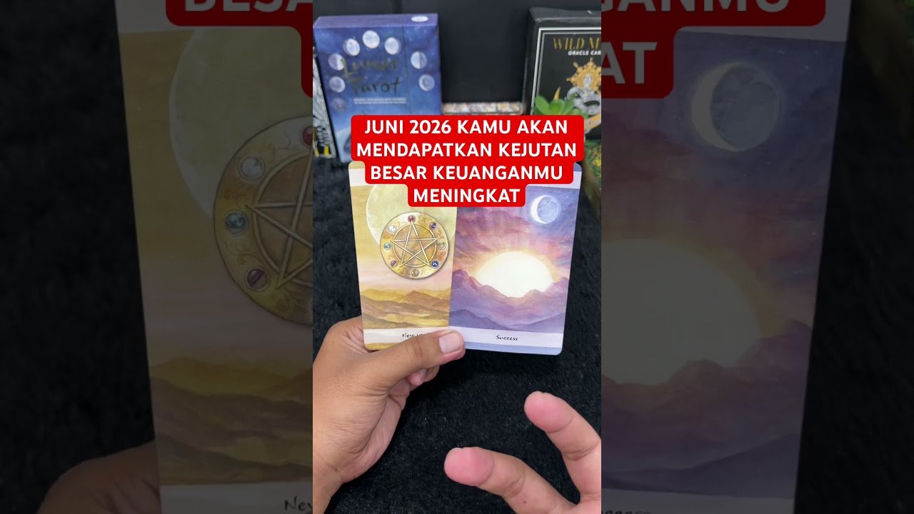 No momento, você está visualizando JUNI 2026 KAMU AKAN MENDAPATKAN KEJUTAN BESAR KEUANGANMU MENINGKAT #tarot #tarotreading