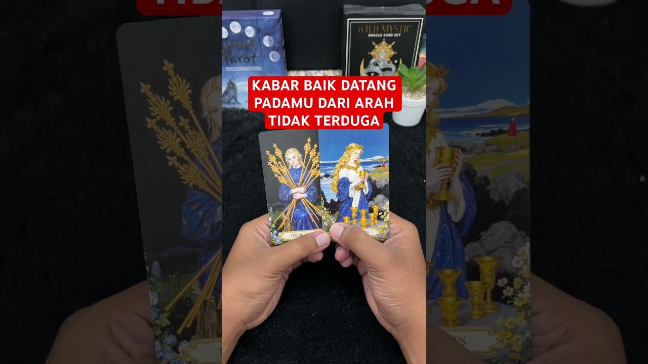 No momento, você está visualizando KABAR BAIK DATANG PADAMU DARI ARAH TIDAK TERDUGA #tarot #tarotreading