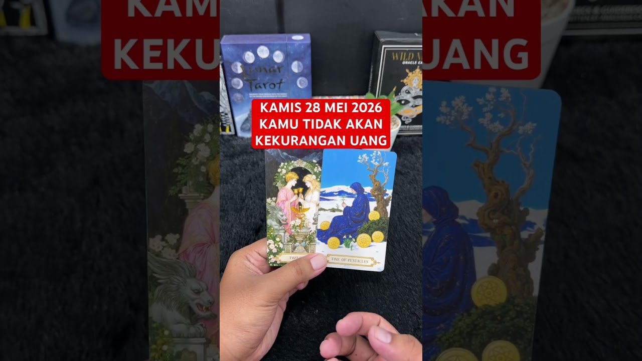 No momento, você está visualizando KAMIS 28 MEI 2026 KAMU TIDAK AKAN KEKURANGAN UANG #tarot #tarotreading