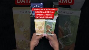 Leia mais sobre o artigo KAMU AKAN MENANGIS BAHAGIA KARENA BANYAK REZEKI DATANG PADAMU #tarot #tarotreading
