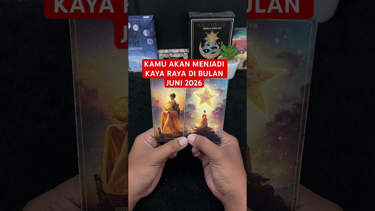 Leia mais sobre o artigo KAMU AKAN MENJADI KAYA RAYA DI BULAN JUNI 2026 #tarot #tarotreading